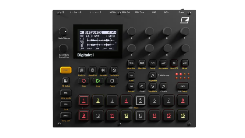 SUPERBOOTH 2024 | Elektron Digitakt II со стереосэмплингом, расширенным секвенсором, большим количеством треков и новыми эффектами