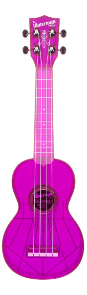 Waterman by Kala KA-SWF-PL Fluorescent Grape Soprano Ukulele по цене 4 550 ₽