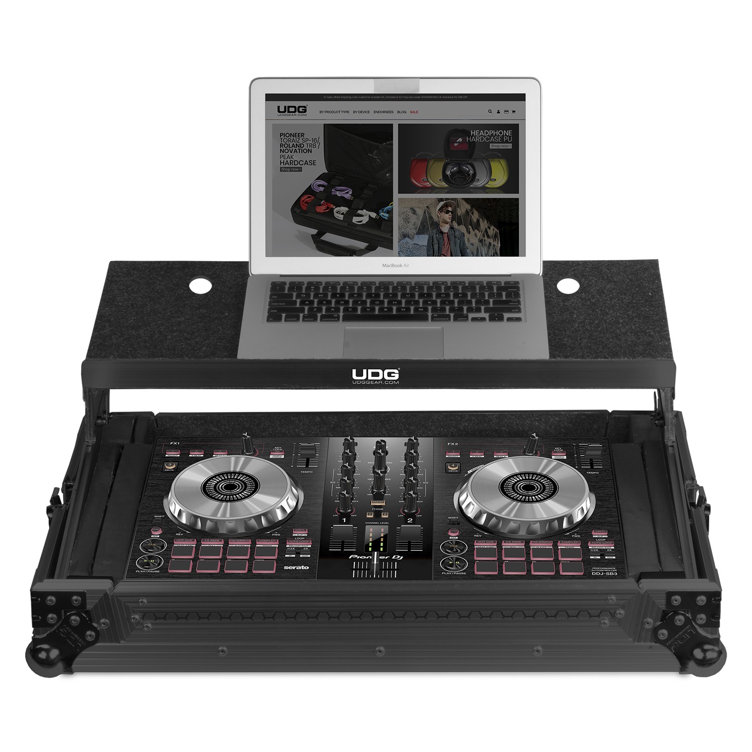 UDG Ultimate Flight Case Multi Format XL Black MK3 Plus по цене 27 600 ₽
