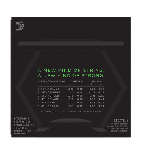 D'Addario NYXL0838 по цене 2 300 ₽