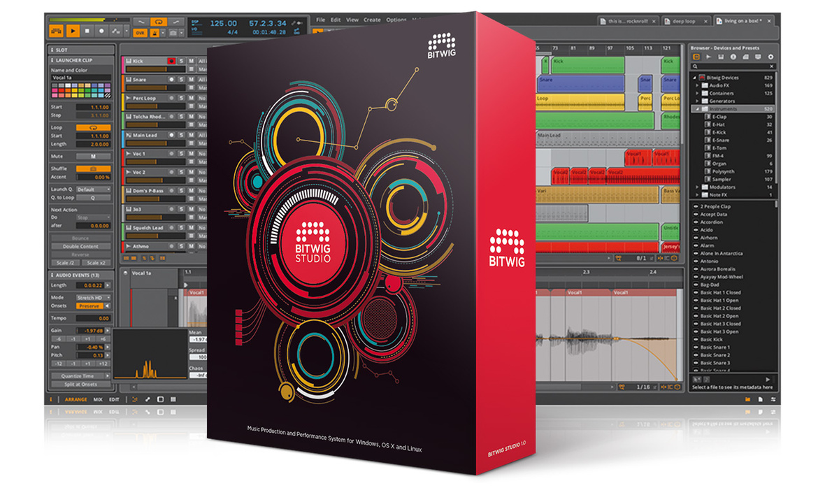 Bitwig Studio Download Version по цене 20 740 ₽