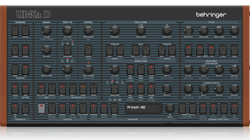 BEHRINGER | Синтезатор UB-Xa D готов к поставке