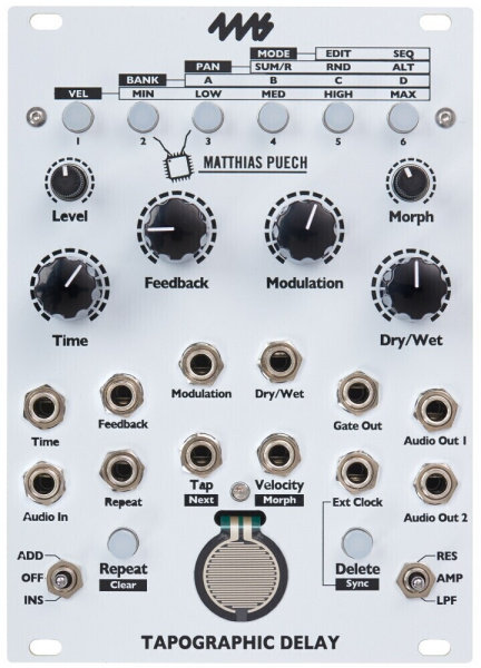 4MS Tapographic Delay по цене 50 250 ₽