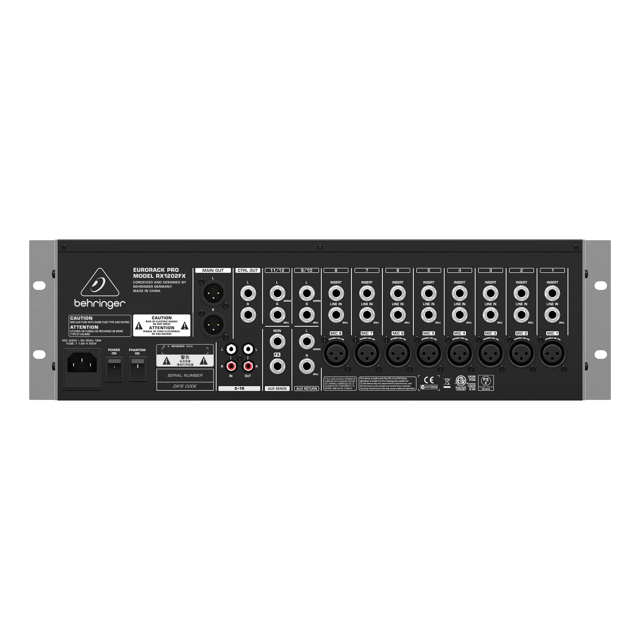 Behringer RX1202FX V2 по цене 22 930 ₽