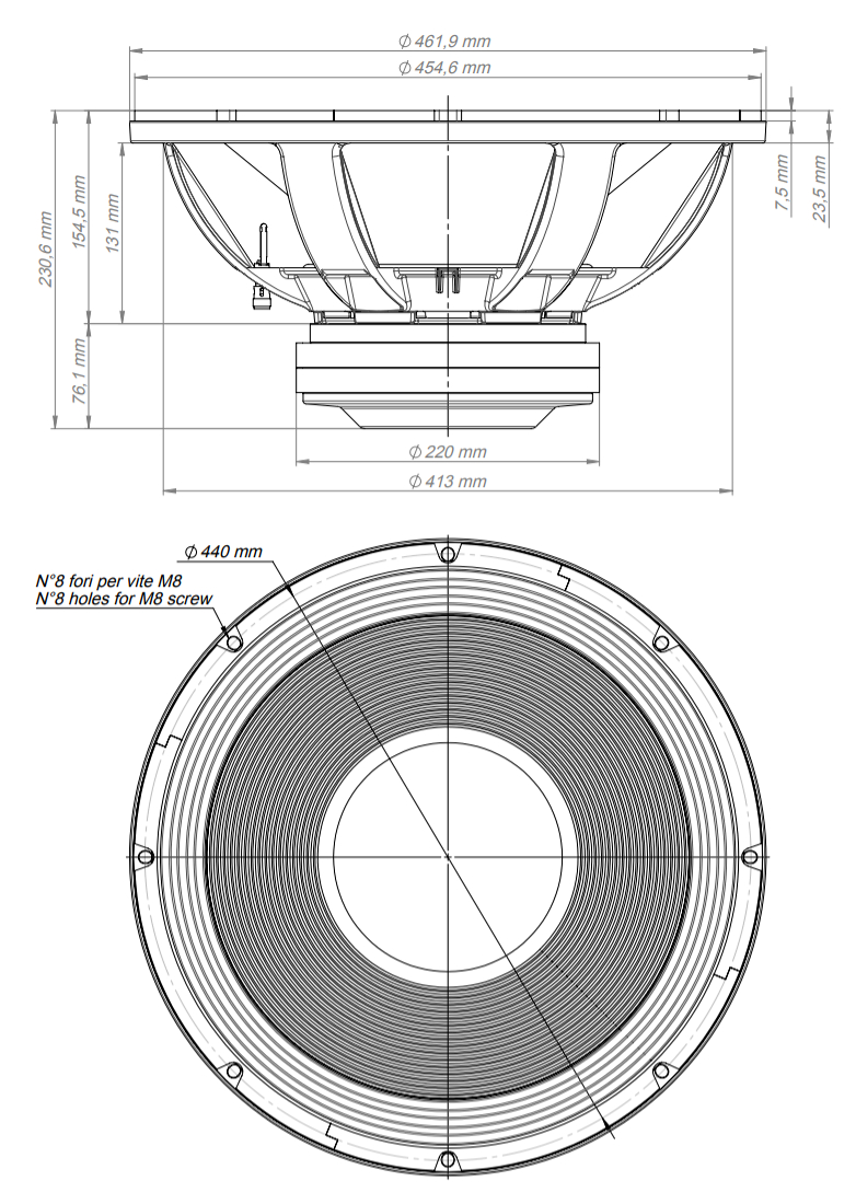 Eighteen Sound 18LW2600/8 по цене 46 780 ₽