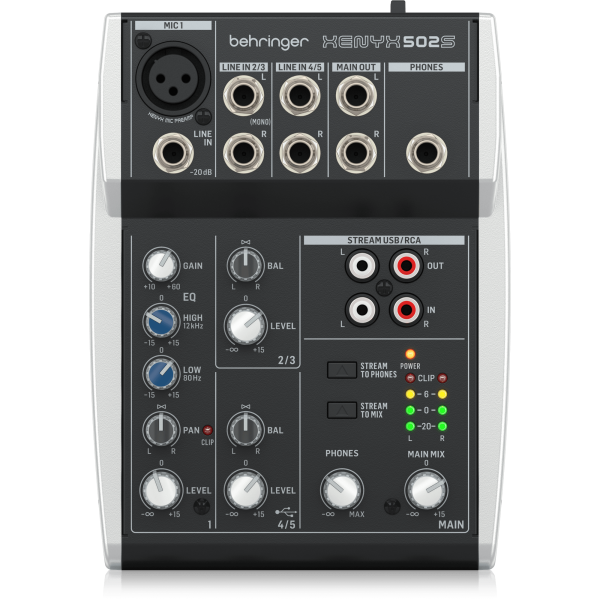 Behringer XENYX 502S по цене 7 250 ₽
