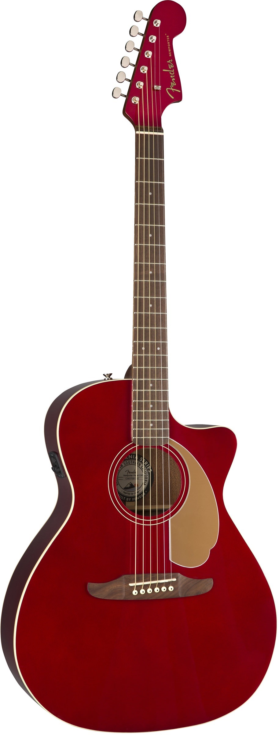 Fender Newporter Player Candy Apple Red по цене 64 000 ₽