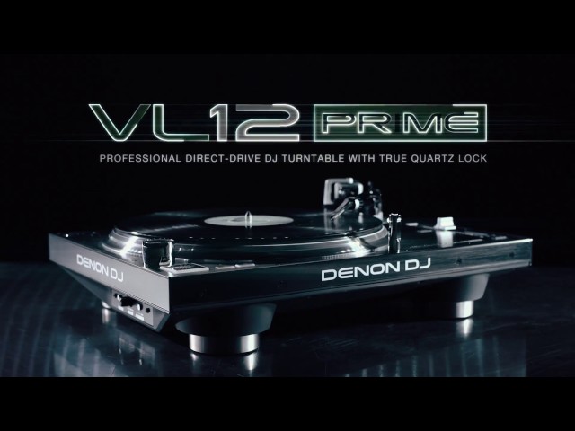Denon DJ VL12 PRIME Professional Direct Drive Turntable