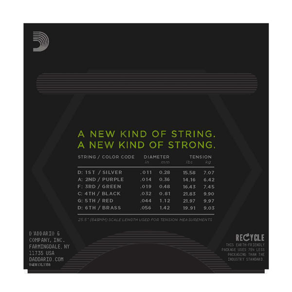 D'Addario NYXL1156 по цене 2 250 ₽