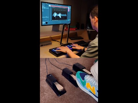 Meanwhile, under the keyboard...