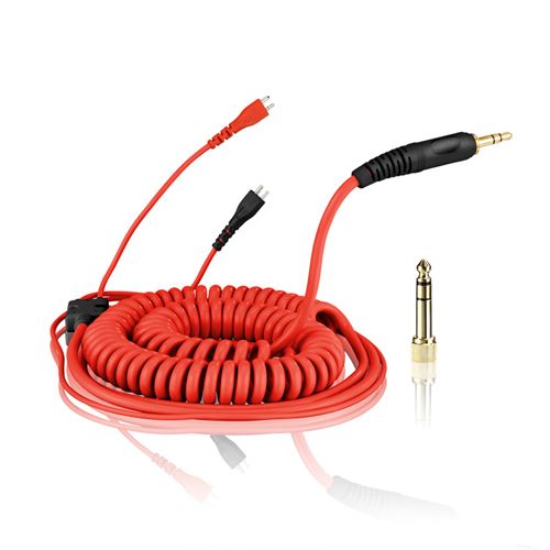 ZOMO Deluxe cable for Sennheiser HD 25 Red 3 5m