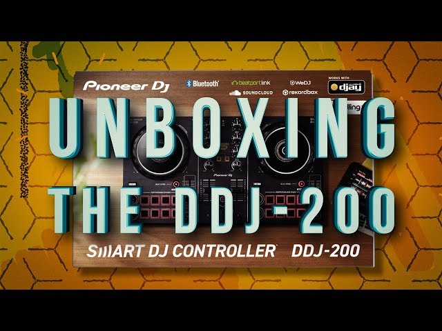 DDJ-200 and WeDJ Tutorials: UNBOXING THE DDJ-200