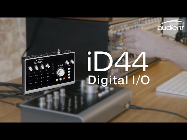 Audient iD44 Features - Digital Expansion