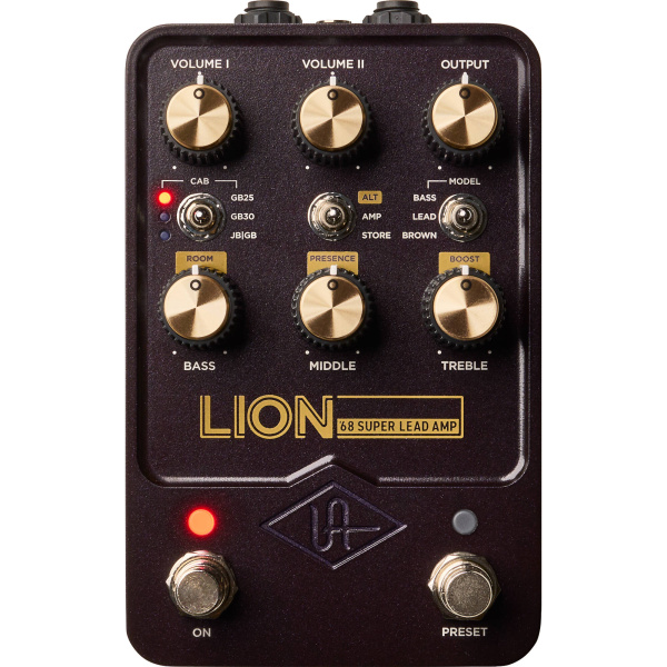 Universal Audio Lion 68 Super Lead Amp по цене 48 900 ₽