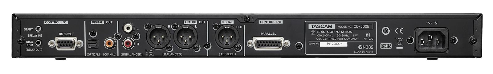 Tascam CD-500B по цене 129 661 ₽