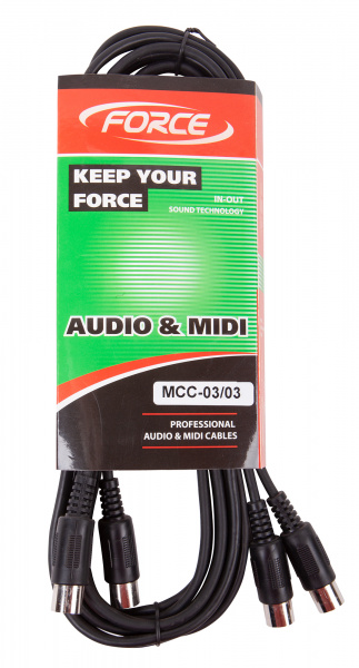 FORCE MCC-03/03 MIDI кабель по цене 400 ₽