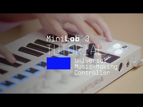 Arturia MiniLAB 3 Alpine White по цене 12 600 ₽