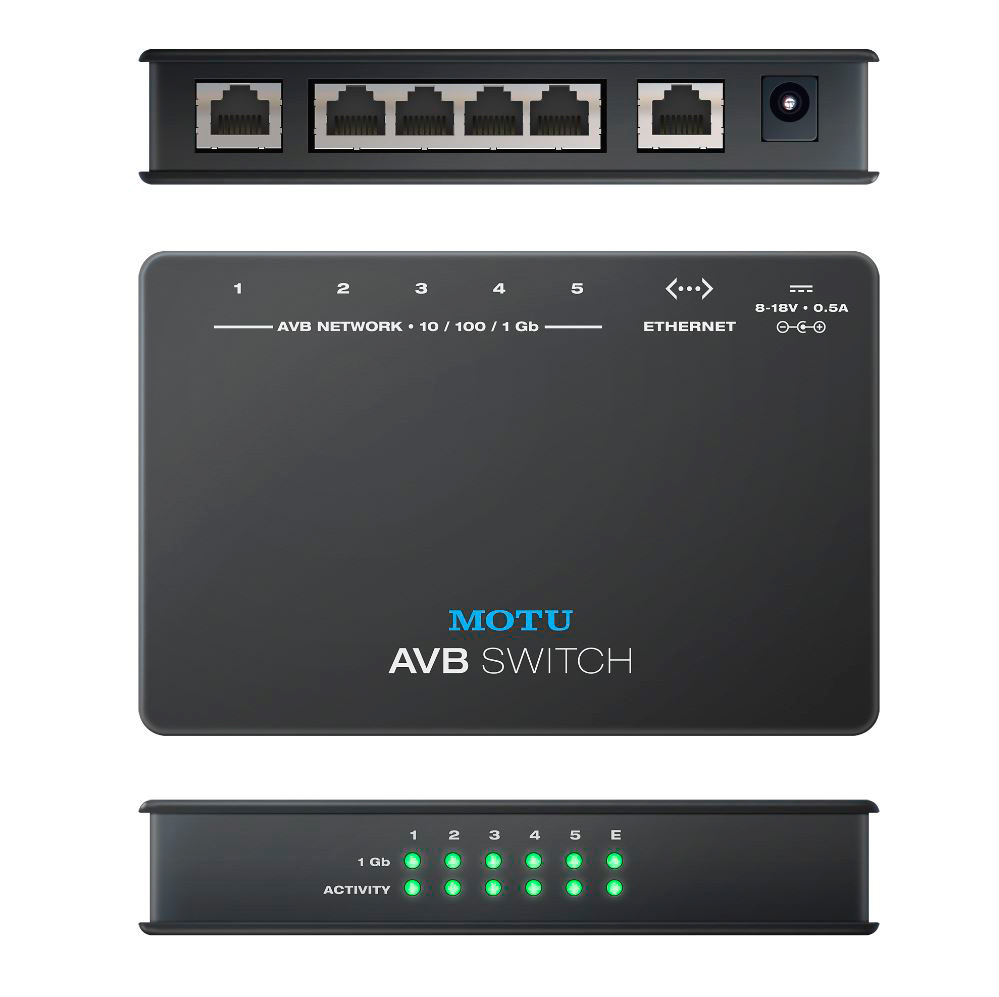 MOTU AVB Switch по цене 37 170 ₽