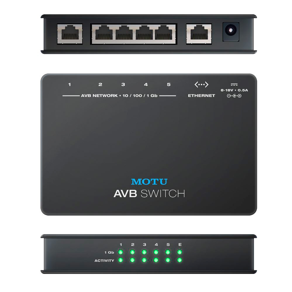 MOTU AVB Switch по цене 33 370 ₽