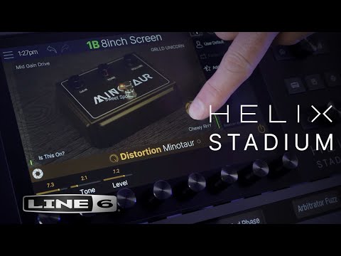 Line 6 Helix Stadium | Stadium Tour | Touch Screen