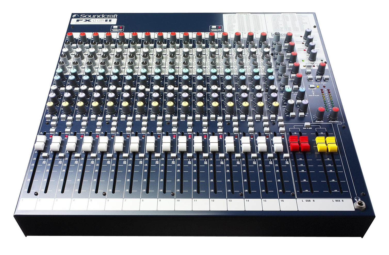 Soundcraft FX16ii по цене 173 988.00 ₽