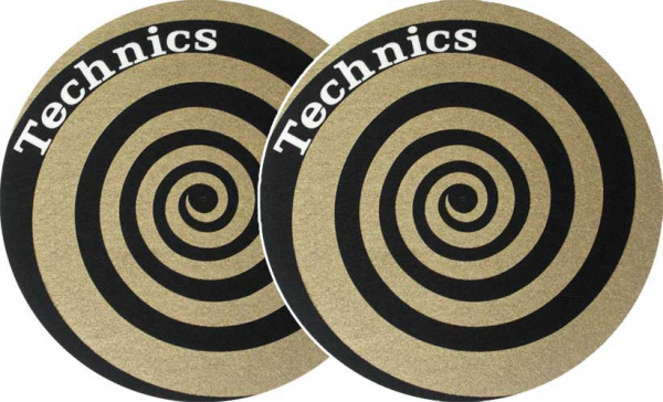 Slipmat-Factory Technics Spiral Golden (Пара) по цене 2 120 ₽