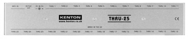 Kenton Thru 25 – 1 MIDI IN to 25 THRU по цене 22 150 ₽