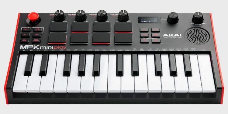 AKAI PRO MPK Mini Play MK3 по цене 17 490 ₽