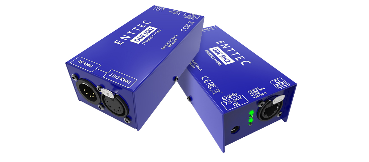 Enttec ODE mk2 (Open DMX Ethernet) по цене 31 620 ₽