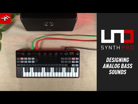 Designing warm analog bass sounds with  UNO Synth Pro by Jakob Haq