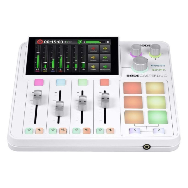 Rode Rodecaster Duo White по цене 66 950 ₽