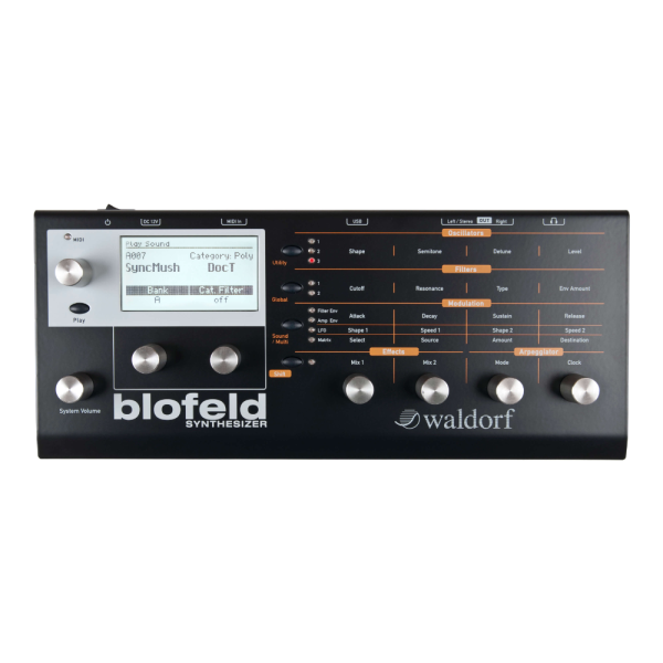 Waldorf Blofeld Desktop Black по цене 44 350.00 ₽