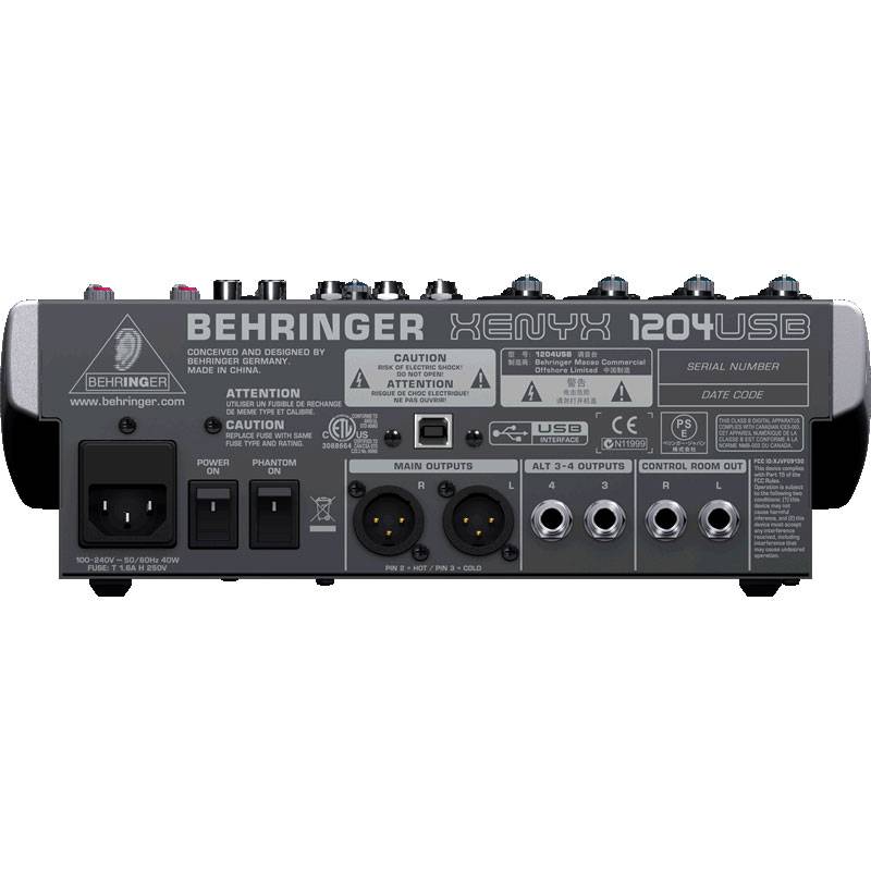 Behringer 1204USB по цене 24 190 ₽