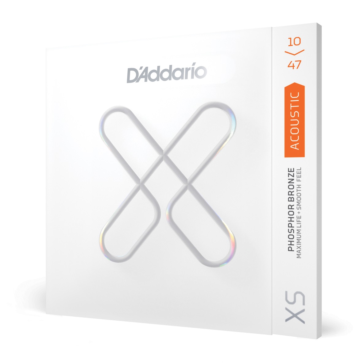 D'Addario XSAPB1047 Set Acoustic Guitar XS Phosphor Bronze, 10-47, Extra Light по цене 2 000.00 ₽