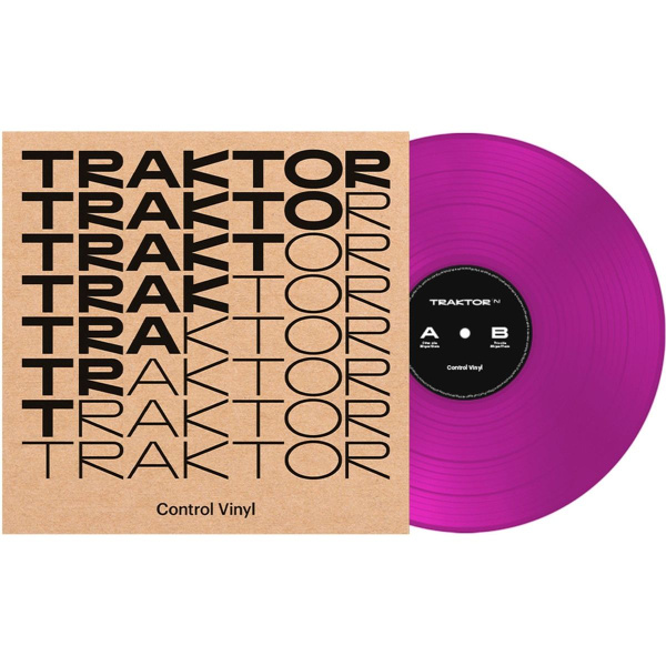 Native Instruments Traktor Control Vinyl MK2 2024 Edition Pink Transparent по цене 3 400 ₽
