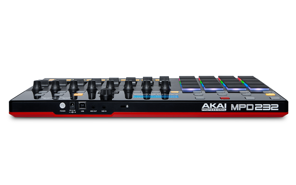 Новая линейка пэдовых контроллеров AKAI MPD218 MPD226 MPD232. Для лайва и студии.