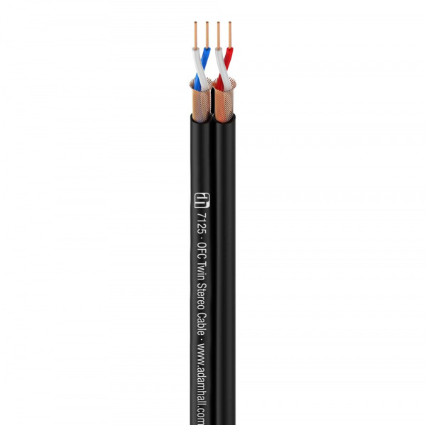 Adam Hall Cables 7125 - OFC Twin Cable stereo по цене 350 ₽