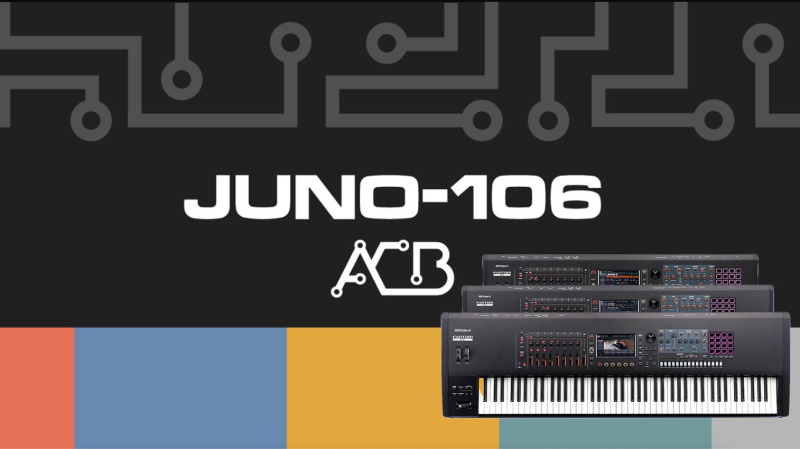 ROLAND | Бесплатное расширение Juno-106 ACB для FANTOM EX
