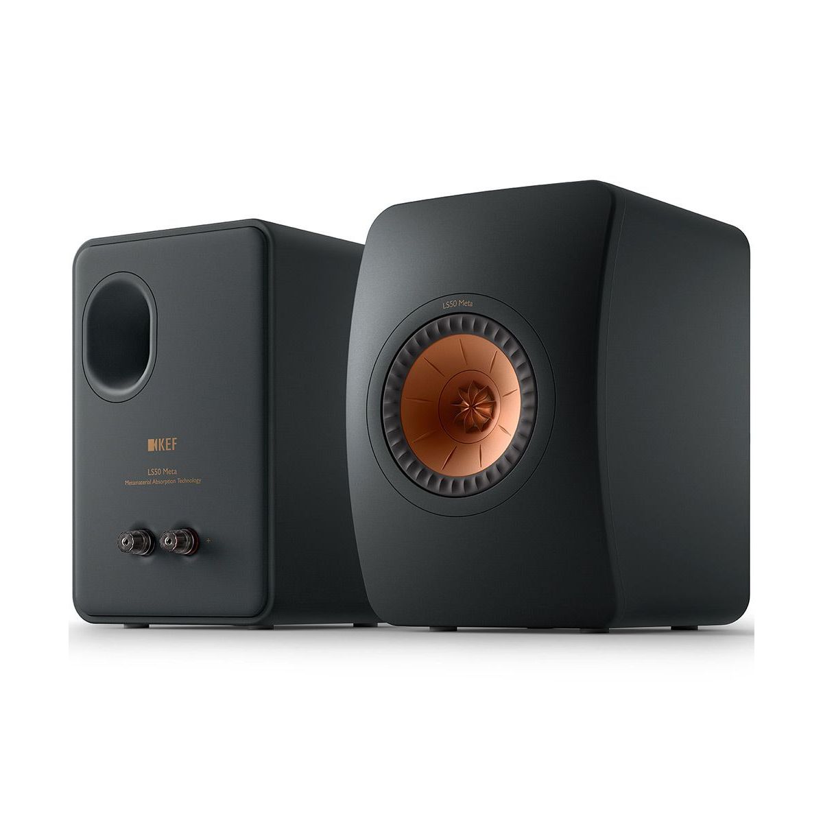 KEF LS50 Meta Carbon Black (штука) по цене 64 700 ₽