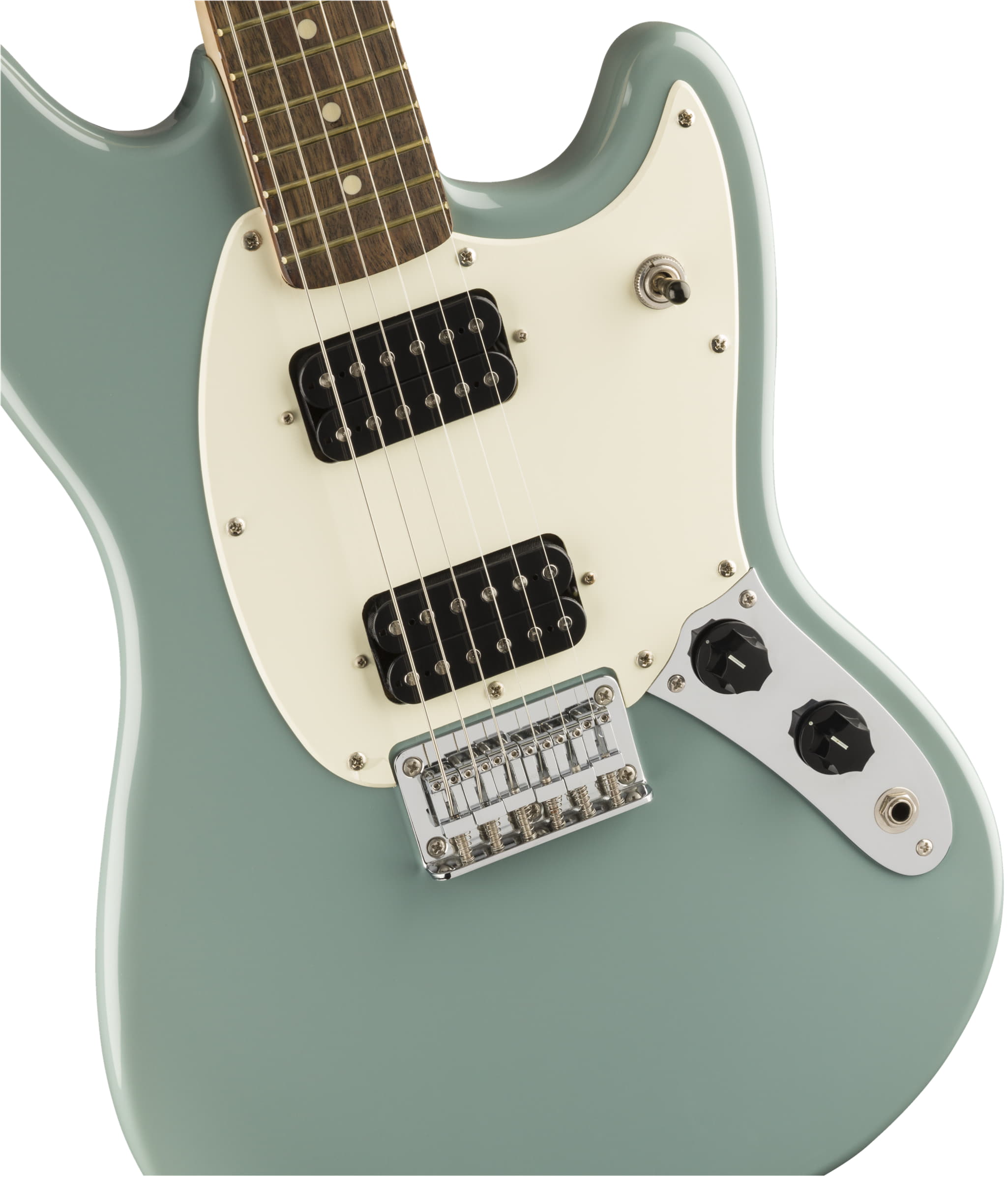 Fender Squier Bullet Mustang  HH LRL Sonic Grey по цене 20 150 ₽