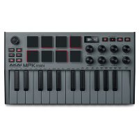 AKAI PRO MPK Mini MK3 Grey по цене 13 150 ₽