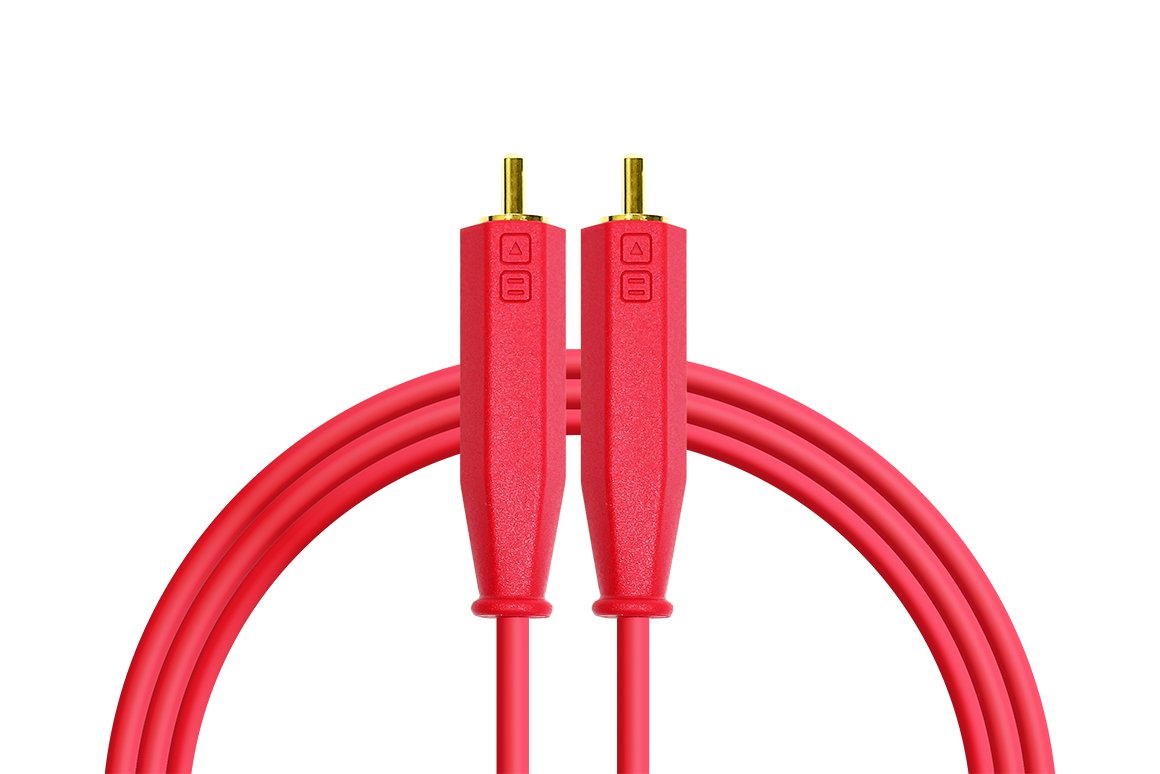 DJTT Chroma Cables Audio 1/4 - RCA Red по цене 2 870 ₽