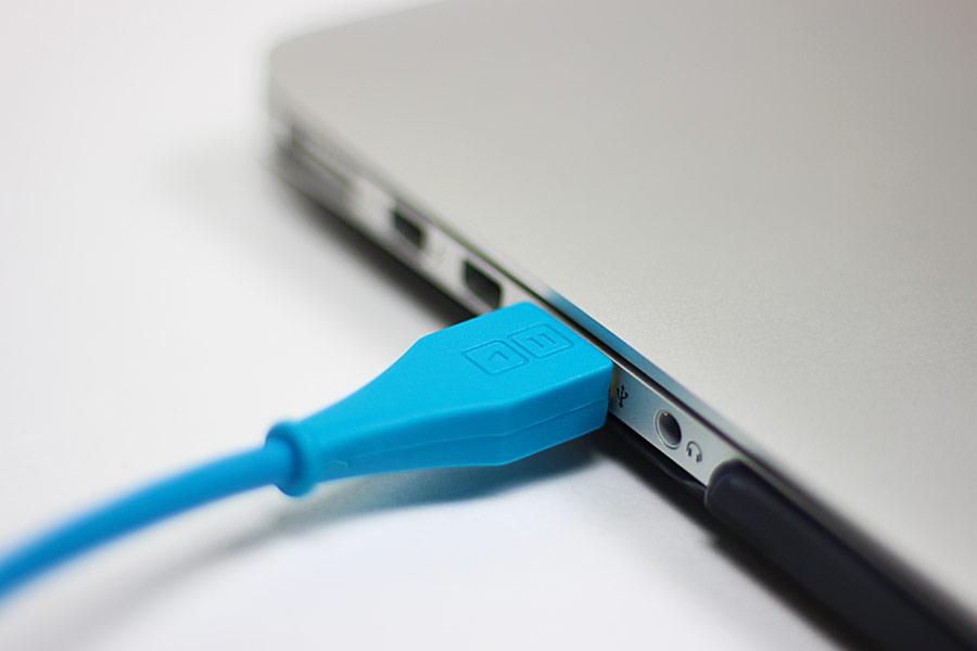 DJTT Chroma Cables USB Blue (Угловой) по цене 2 310.00 ₽