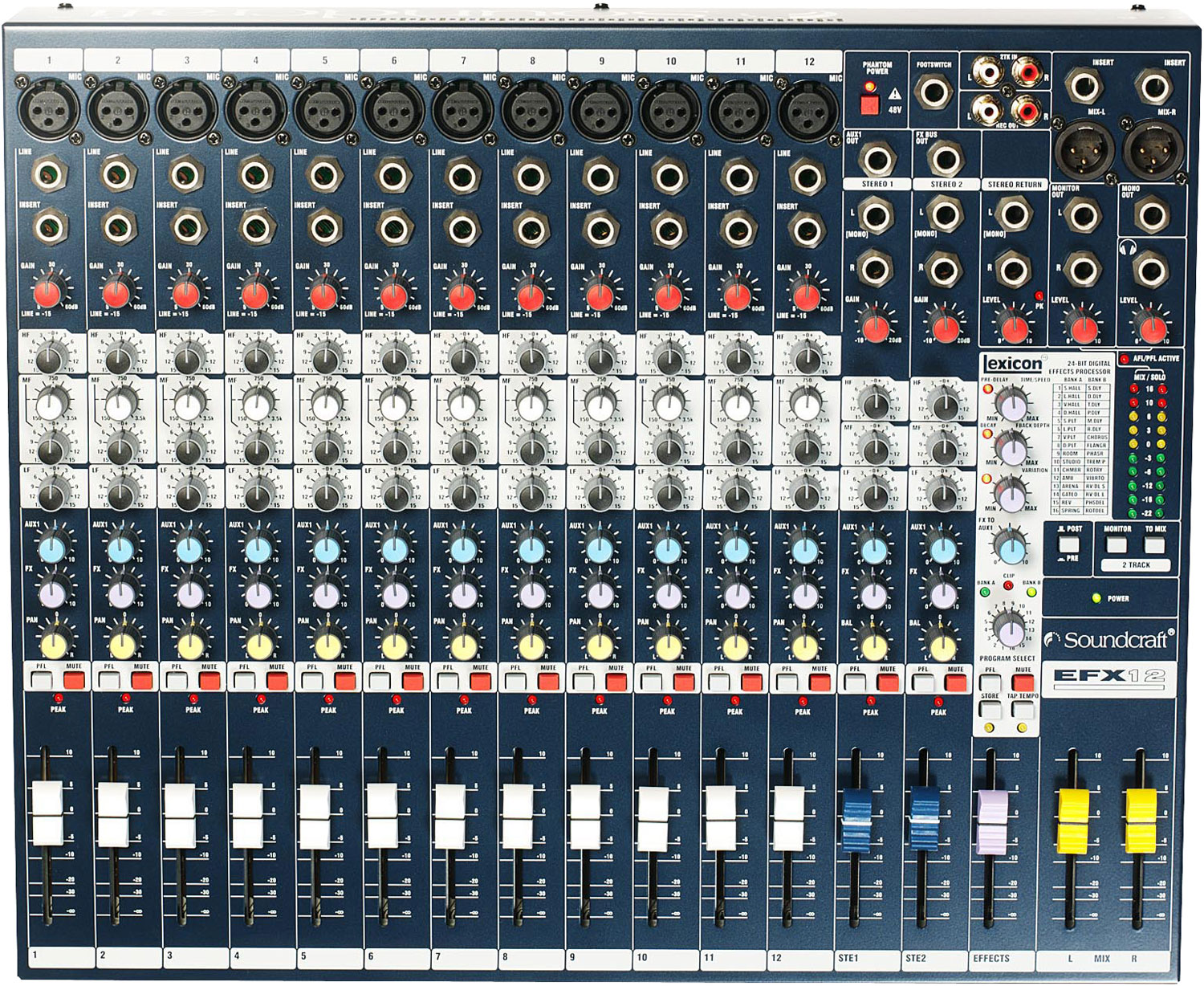 Soundcraft EFX12 по цене 116 950 ₽