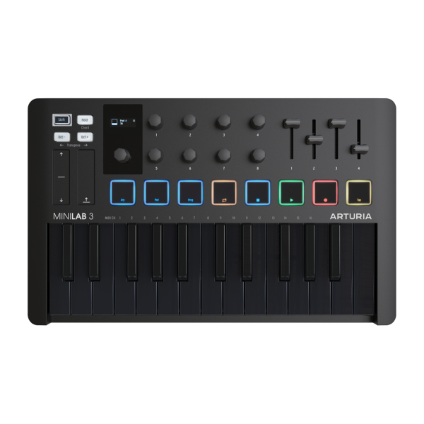 Arturia MiniLAB 3 Deep Black