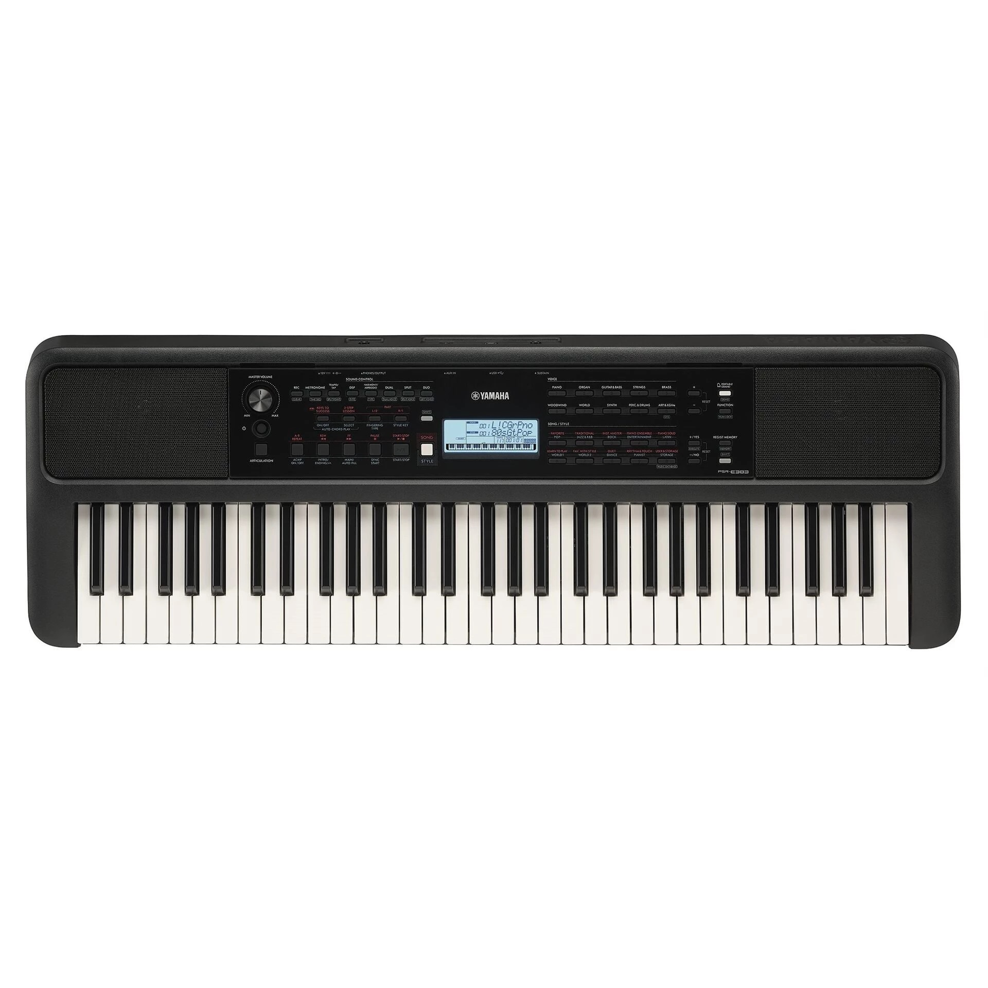 Yamaha PSR-E383 по цене 26 120 ₽