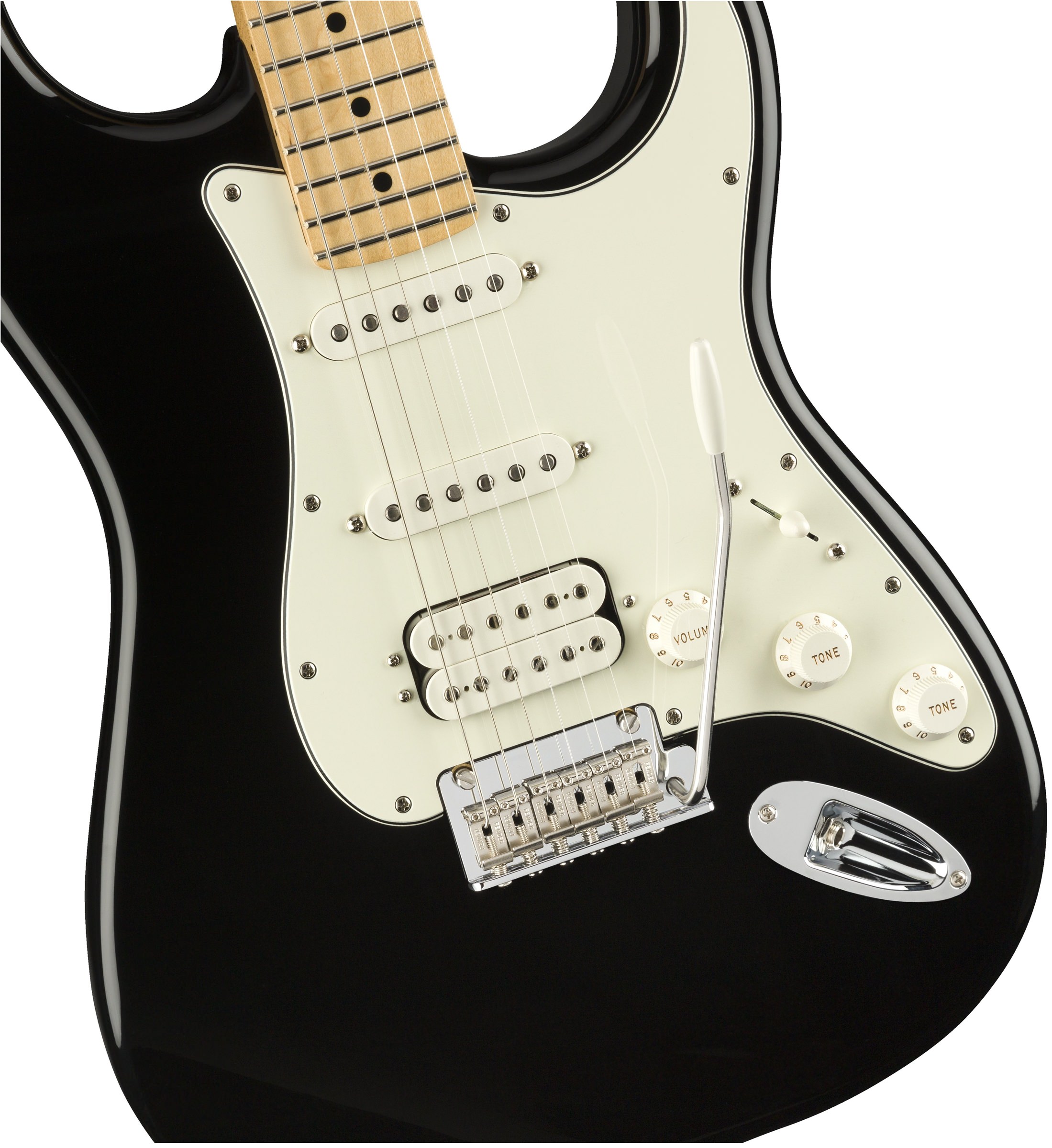 Fender Player Stratocaster HSS MN Black по цене 132 000 ₽