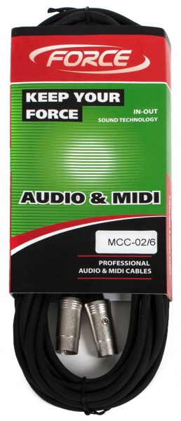 FORCE MCC-02/6 MIDI кабель по цене 550 ₽
