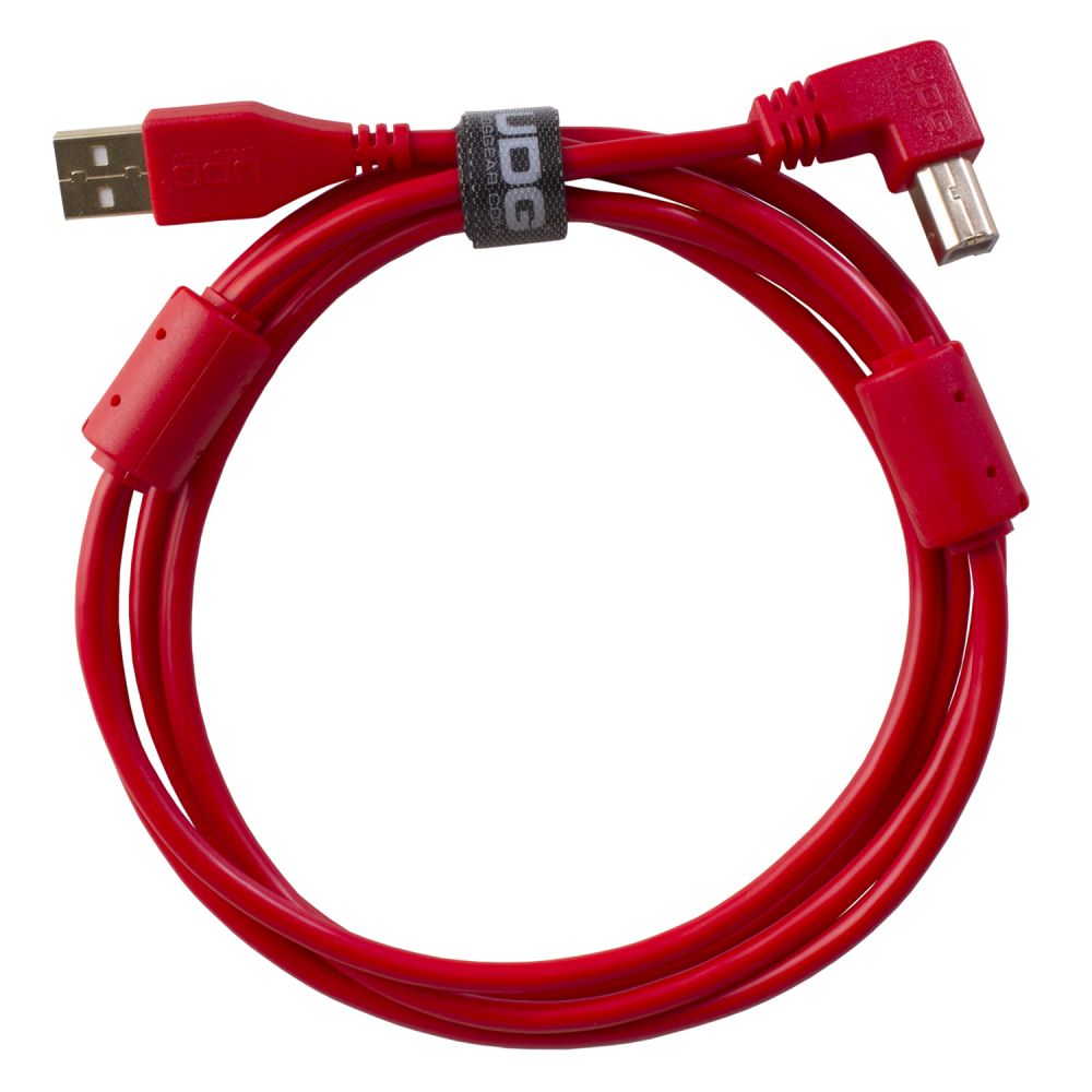 UDG Ultimate Audio Cable USB 2.0 A-B Red Angled 1m по цене 900 ₽