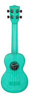 Waterman by Kala KA-SWF-BL Fluorescent Blue Soprano Ukulele по цене 3 600 ₽